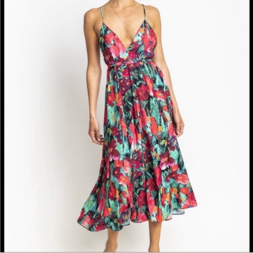 RESA Floral Midi Dress